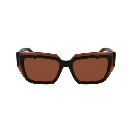 Occhiali da sole Ferragamo marrone in acetato
