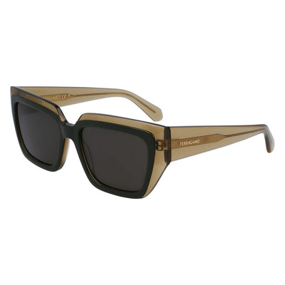 Lunettes de soleil bicolores en acétate Ferragamo