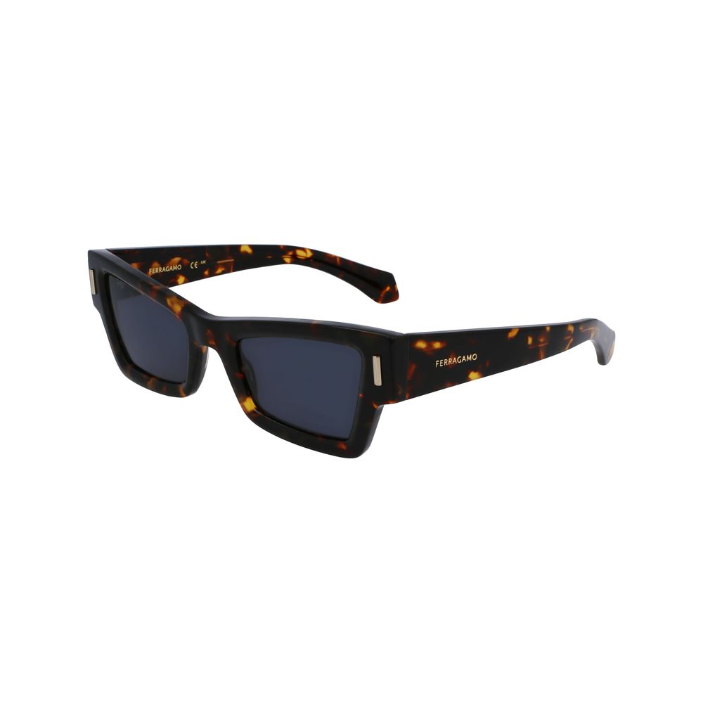 Occhiali da sole Ferragamo marrone in acetato