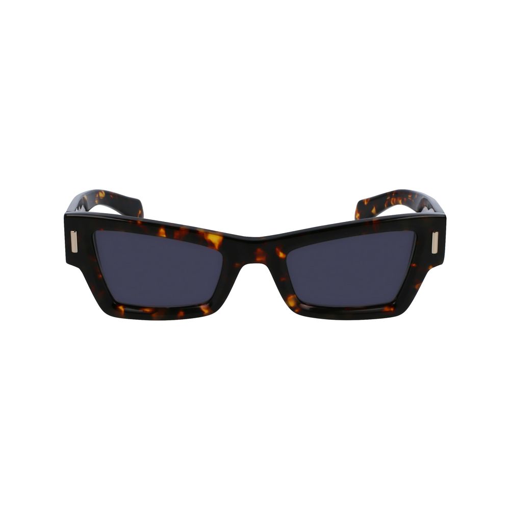 Occhiali da sole Ferragamo marrone in acetato