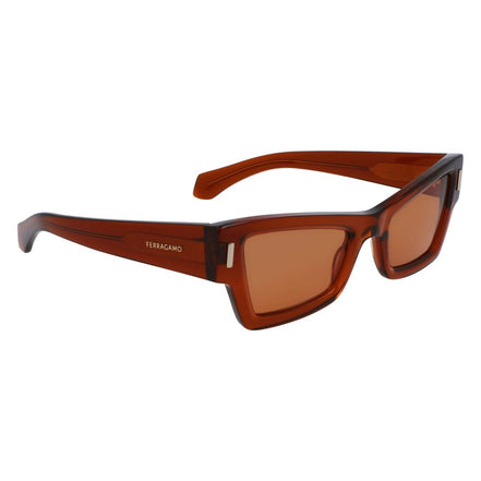 Ferragamo Brown Sunglasses