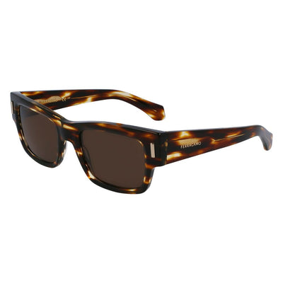 Occhiali da sole Ferragamo marrone in acetato