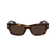 Occhiali da sole Ferragamo marrone in acetato