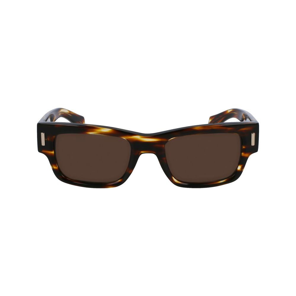 Occhiali da sole Ferragamo marrone in acetato
