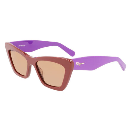Ferragamo Brown Sunglasses