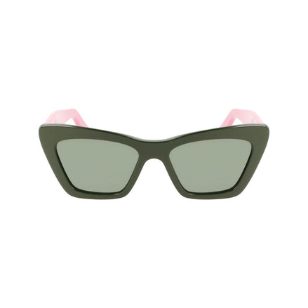 Lunettes de soleil bicolores en acétate Ferragamo