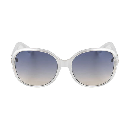 Lunettes de soleil injectées blanches Guess