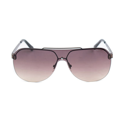 Occhiali da sole Guess in metallo marrone