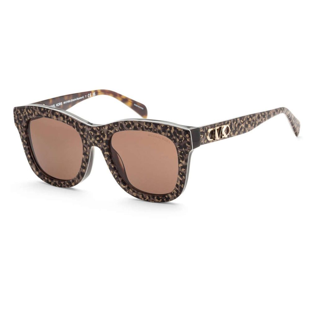 Occhiali da sole Michael Kors in acetato dorato