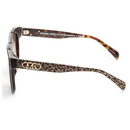 Occhiali da sole Michael Kors in acetato dorato