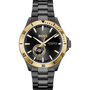 Orologio elegante Hugo Boss in acciaio inossidabile nero