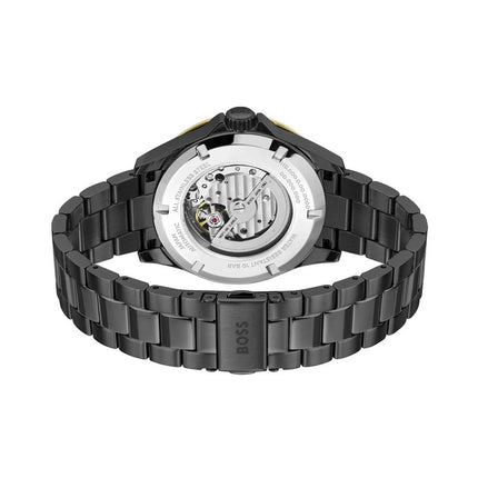 Orologio elegante Hugo Boss in acciaio inossidabile nero
