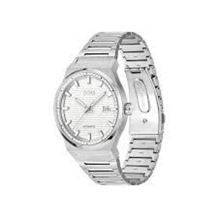 Montre de soirée Hugo Boss en acier inoxydable gris