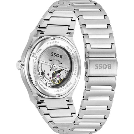 Montre de soirée Hugo Boss en acier inoxydable gris