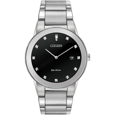 Citizen Grey Stainless Steel Dress Watch