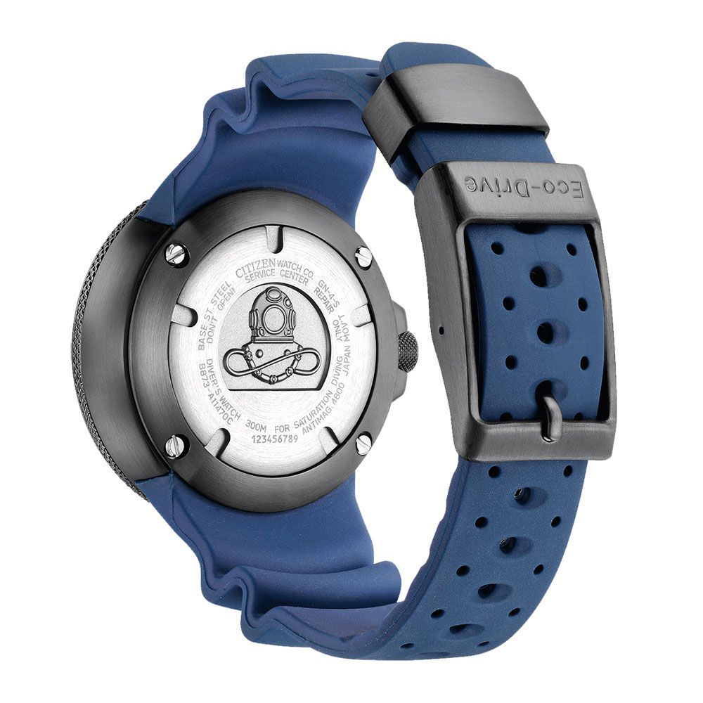 Citizen Blue Rubber Sport Watch