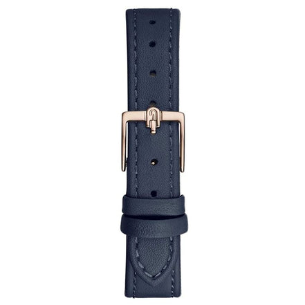Furla Blue Leather Dress Watch