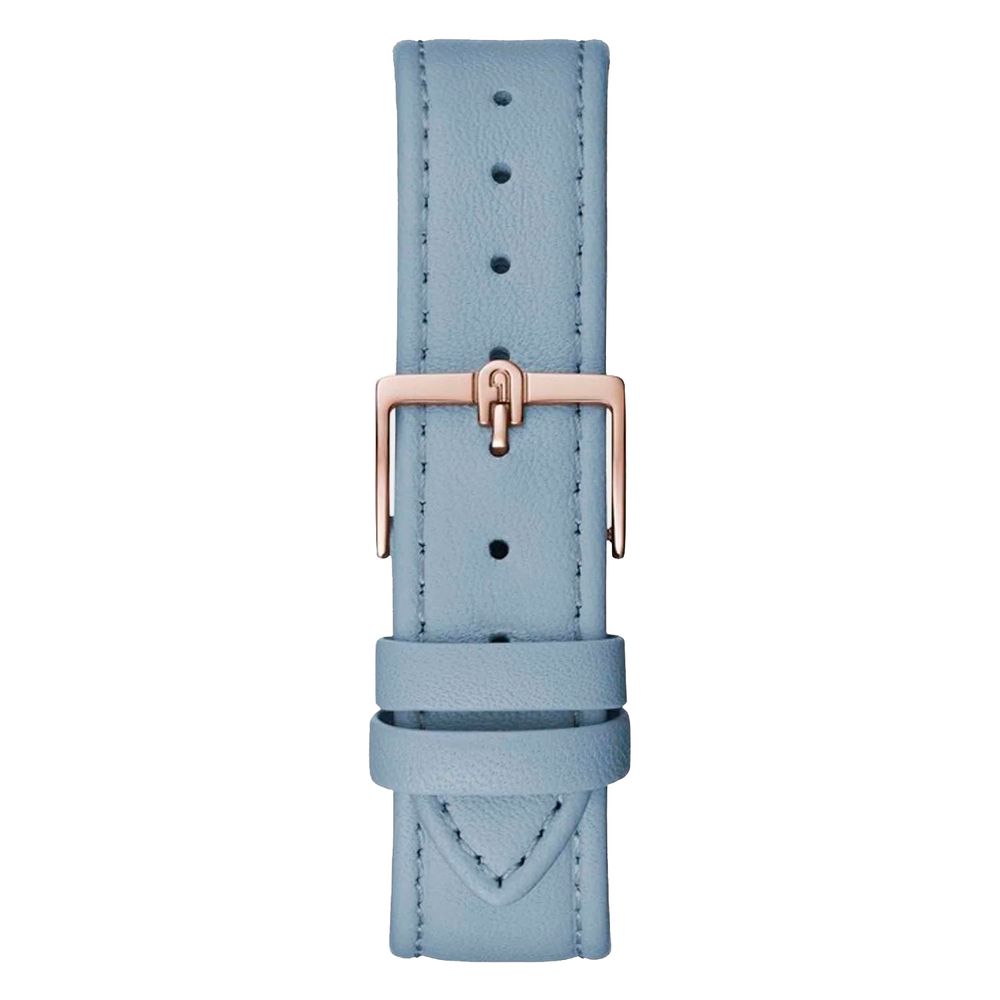Montre habillée en cuir bleu Furla