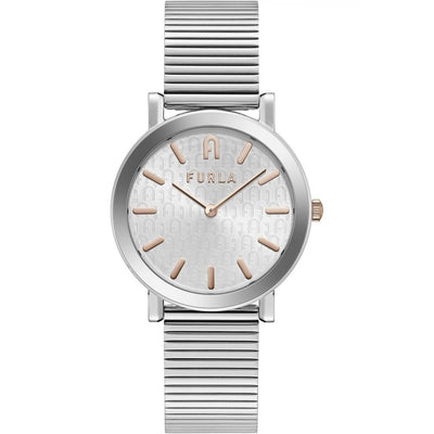 Orologio da Donna Elegante Furla in Acciaio Inox Grigio