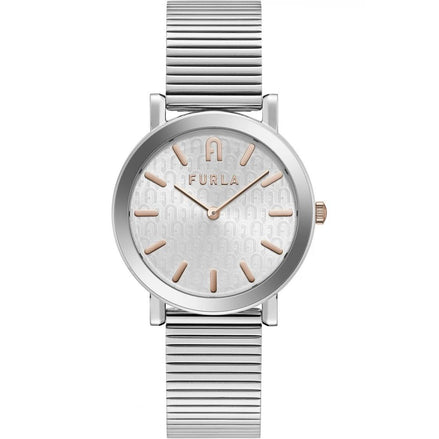 Orologio da Donna Elegante Furla in Acciaio Inox Grigio