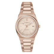 Montre habillée Furla multicolore en acier inoxydable