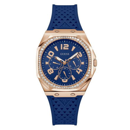 Orologio Guess da donna con bracciale sintetico blu