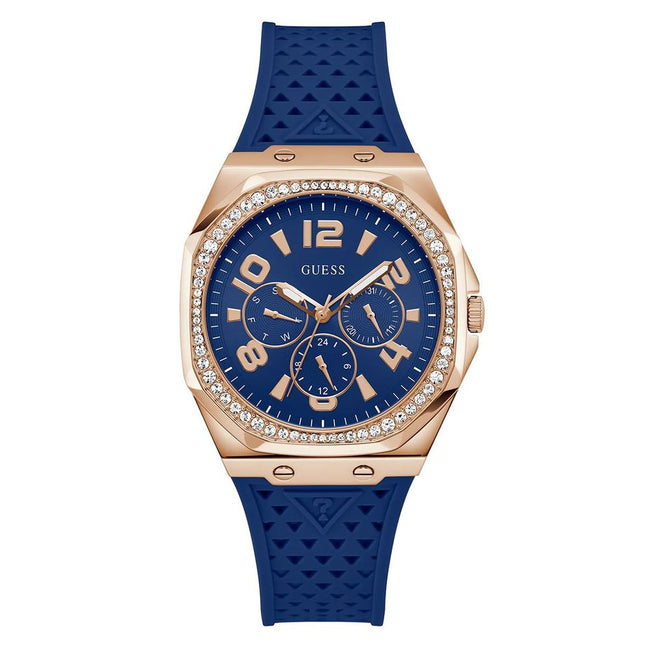 Orologio Guess da donna con bracciale sintetico blu