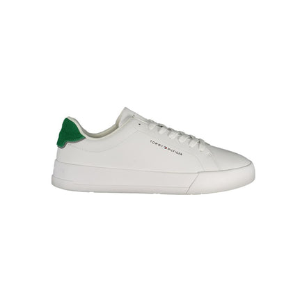 Sneaker da uomo Tommy Hilfiger in poliuretano bianco