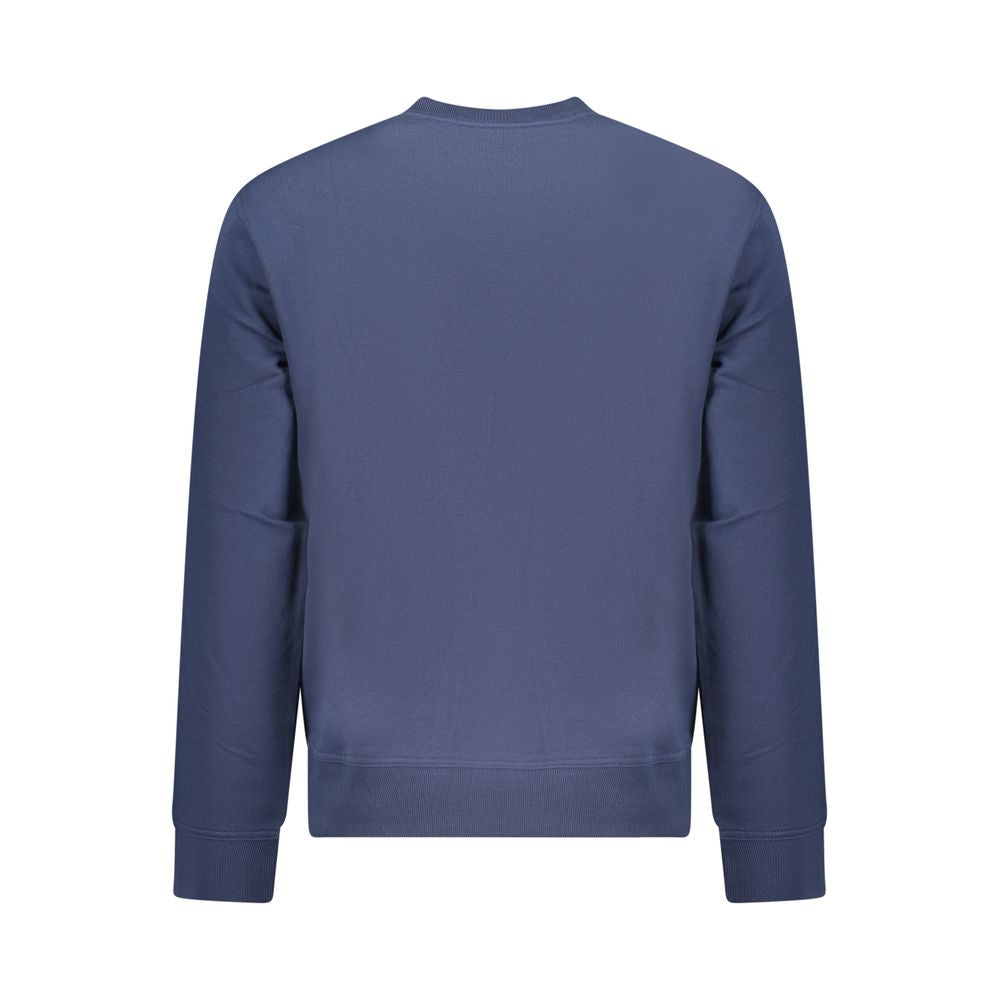 Felpa da uomo Hugo Boss in cotone blu