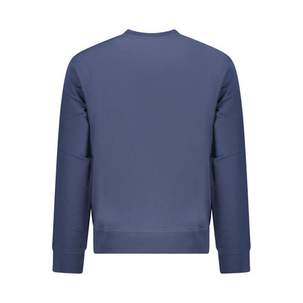 Felpa da uomo Hugo Boss in cotone blu