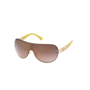 Occhiali da sole Guess con montatura in metallo dorato