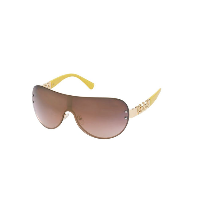 Occhiali da sole Guess con montatura in metallo dorato