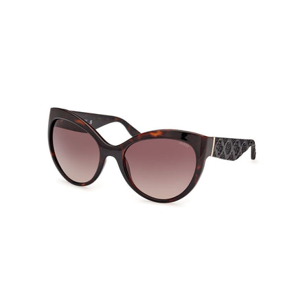 Lunettes de soleil Guess en résine marron