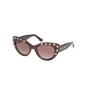Lunettes de soleil Guess en résine marron