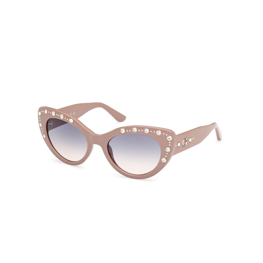 Occhiali da sole Guess in resina beige