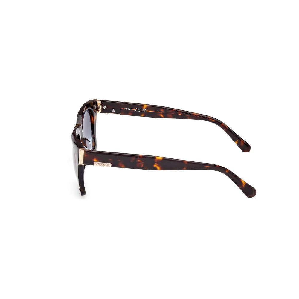 Occhiali da sole Guess in acetato marrone