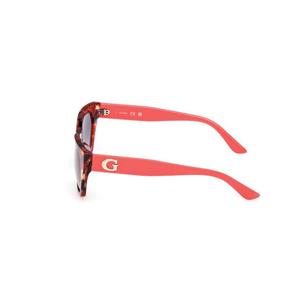 Occhiali da sole Guess in acetato marrone