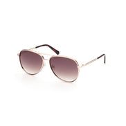 Occhiali da sole Guess con montatura in metallo dorato