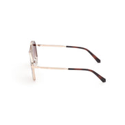 Occhiali da sole Guess con montatura in metallo dorato