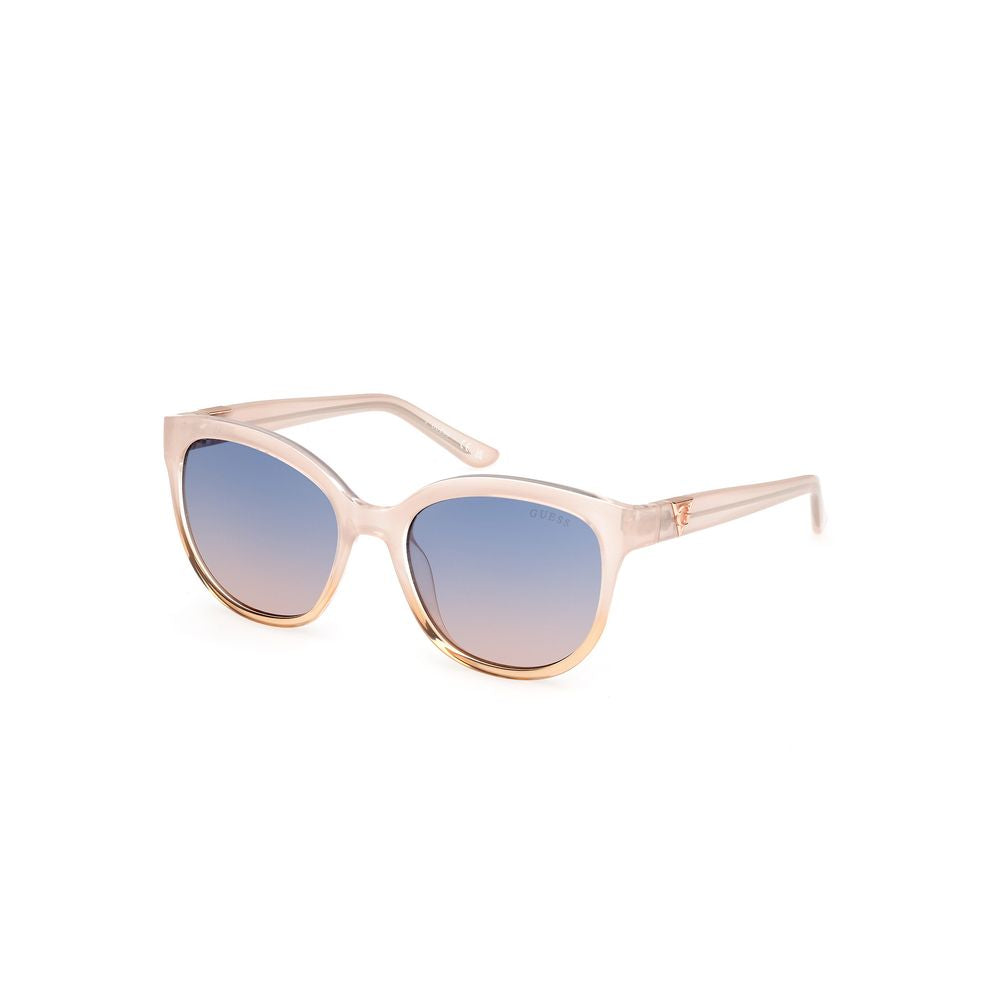 Lunettes de soleil Guess en résine beige
