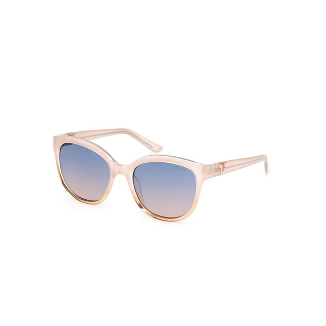 Lunettes de soleil Guess en résine beige