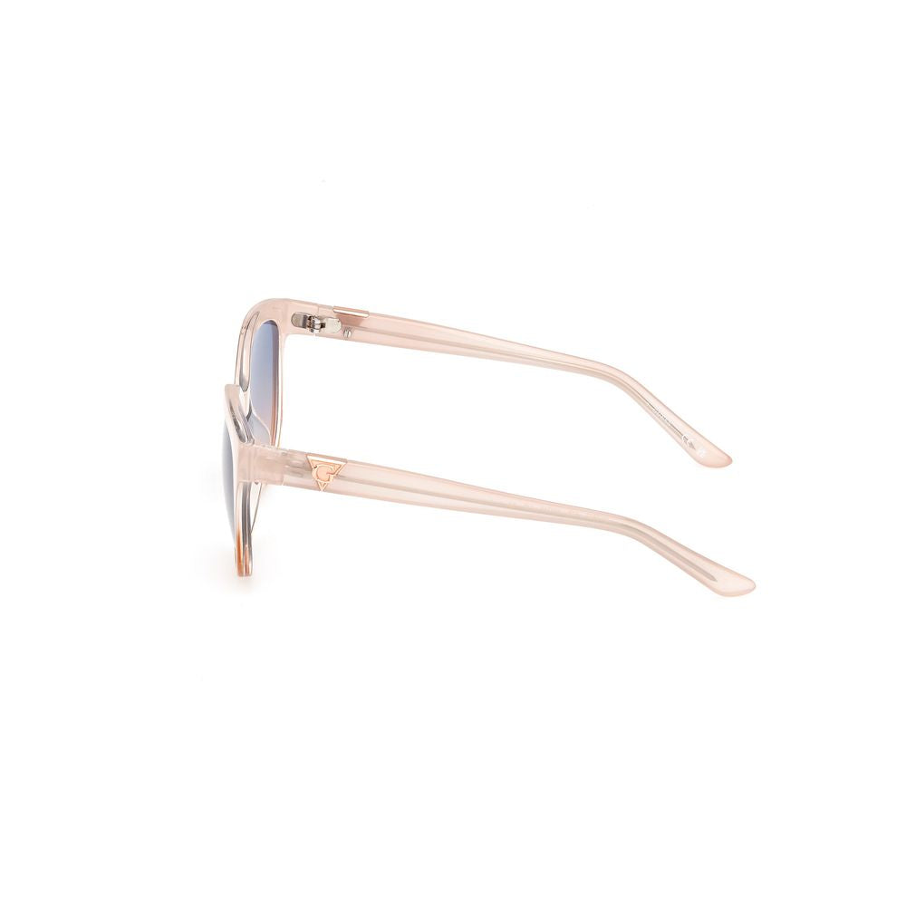 Lunettes de soleil Guess en résine beige