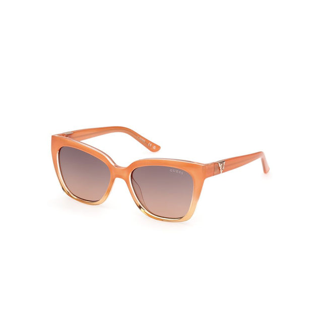 Occhiali da sole Guess con montatura arancione in resina