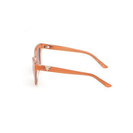 Occhiali da sole Guess con montatura arancione in resina