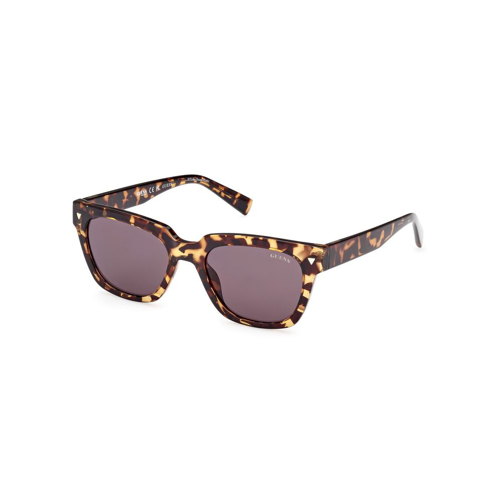 Lunettes de soleil Guess en résine marron