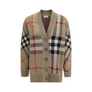 Felpa Burberry in poliestere beige