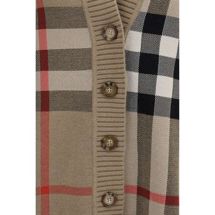 Felpa Burberry in poliestere beige