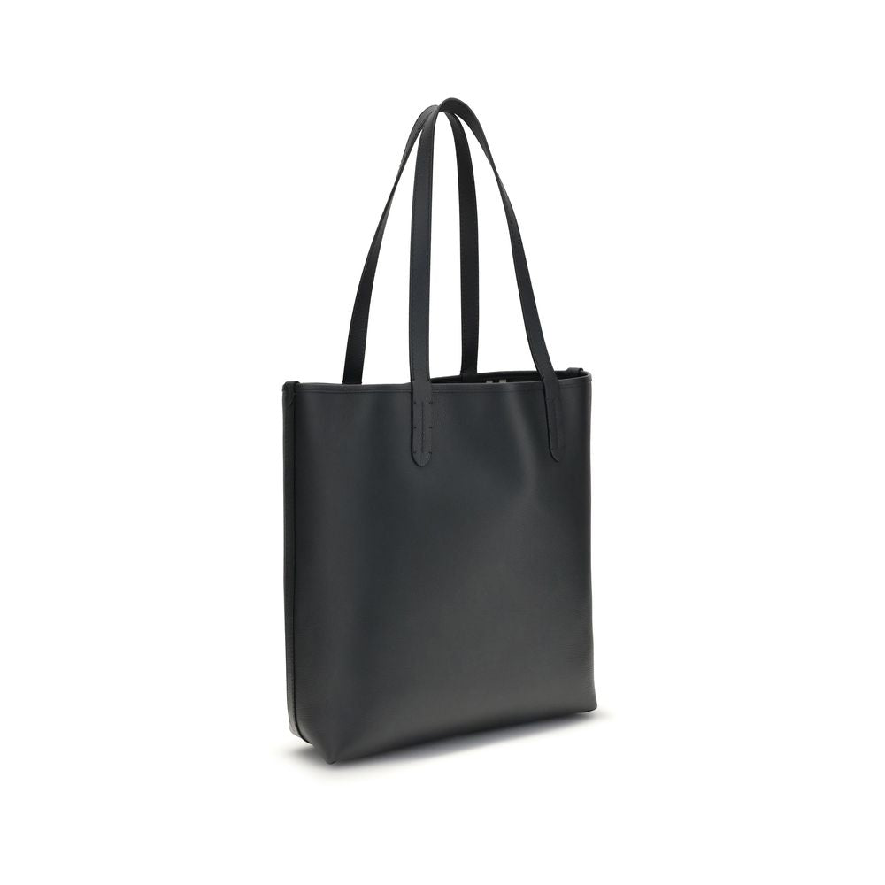 Burberry Black Calf Leather Shoulder Bag