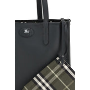 Burberry Black Calf Leather Shoulder Bag