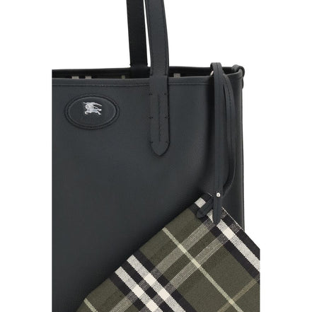Burberry Black Calf Leather Shoulder Bag